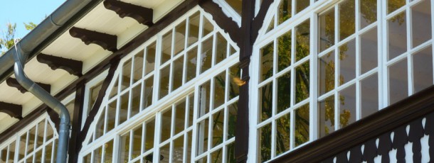 Manufakturfenster Sonderkonstruktion mit Schiebeflügel