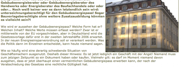 Achtung -geschäftemacher 3.2006