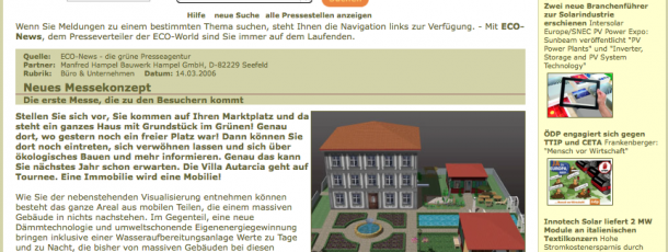 Neues Messekonzept 2.2006